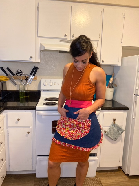 Pretty Flowers Apron