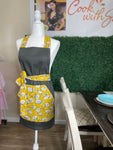 Yellow Blooming Apron